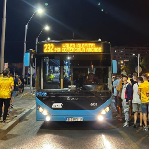 TPBI extinde programul liniilor de transport pentru meciul FCSB - Petrolul