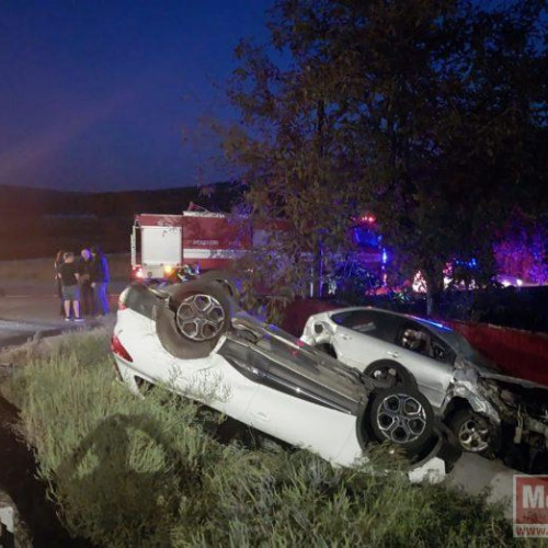Accident grav pe drumul Botoșani - Târgu Frumos: Trei persoane implicate