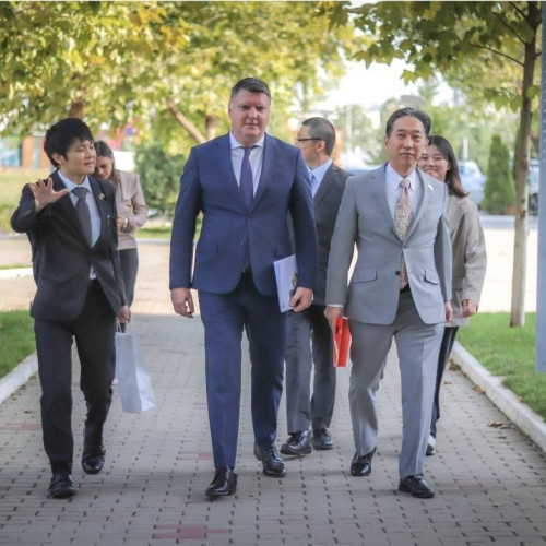 Vizita Ambasadorului Japoniei la Universitatea "Valahia" din Târgoviște