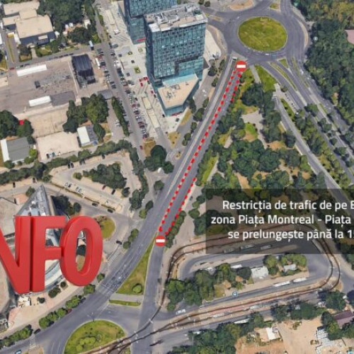 Restricții de circulație pe Bd. Mărăști până în 15 noiembrie 2024