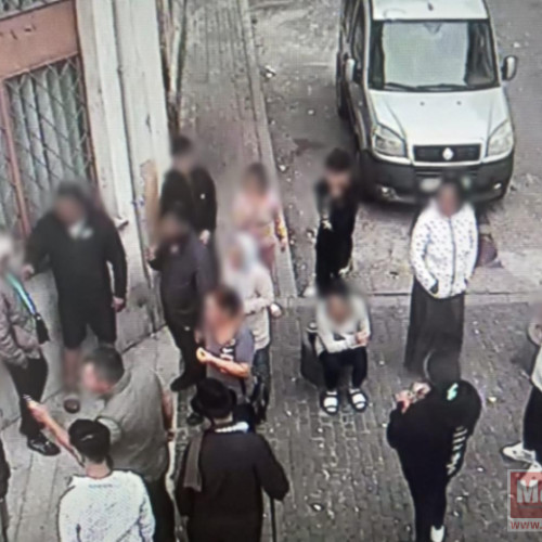 Intervenție a poliției și jandarmeriei în Centrul Vechi