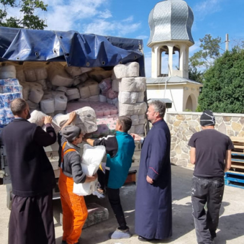 Ajutoare umanitare pentru zonele afectate din Campia Covurluiului
