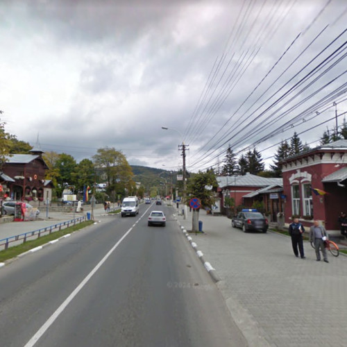 Accident rutier în stațiunea Bușteni