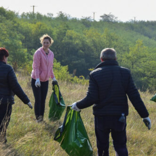 Sute de voluntari din Vaslui mobilizați pentru curățenie națională