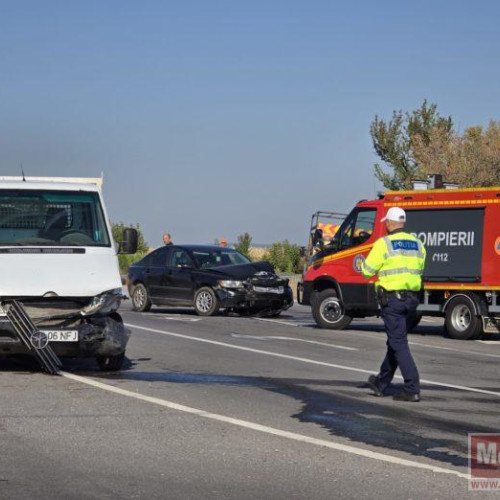 Accident grav la Cucorani: o femeie în spital după o coliziune frontală