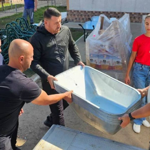 Morenarii sprijină comunitatea din Pechea afectată de inundații