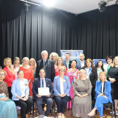 Clubul Kiwanis Chiajna devine membru al rețelei globale Kiwanis