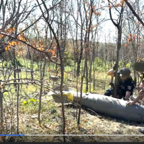 Pirotehnistii din Ucraina neutralizează o bombă aeriană rusească lângă Zaporojie