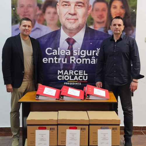 Dâmbovița susține candidatul PSD, Marcel Ciolacu, cu peste 101.000 de semnături
