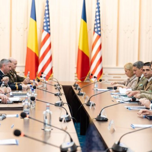 Întâlnire importantă între ministrul apărării naționale și oficialități americane