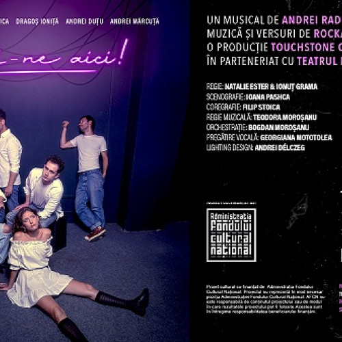 Musicalul „Iată-ne aici!” aduce în prim-plan lupta tinerilor cu migrarea