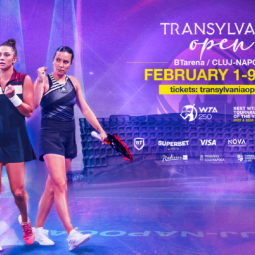 Jucătoarele române de tenis Ana Bogdan, Jaqueline Cristian și Gabriela Ruse participă la Transylvania Open 2025