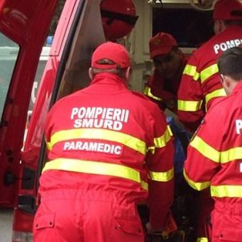 Accident rutier pe Aleea Sinaia