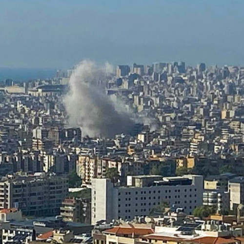 Atac israelian vizând șeful unităților de drone Hezbollah în apropiere de Beirut