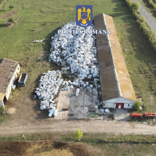 Descoperire de 650 de tone de deșeuri periculoase în Sintea Mare