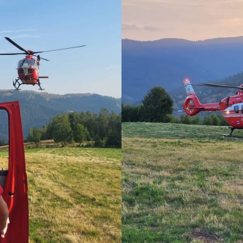 Accident grav în satul Valea Inzelului, comuna Ramet