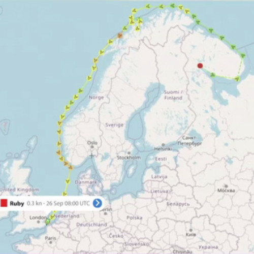 Nava cargo avariată transportă îngrășământ potențial exploziv prin apele Marii Britanii