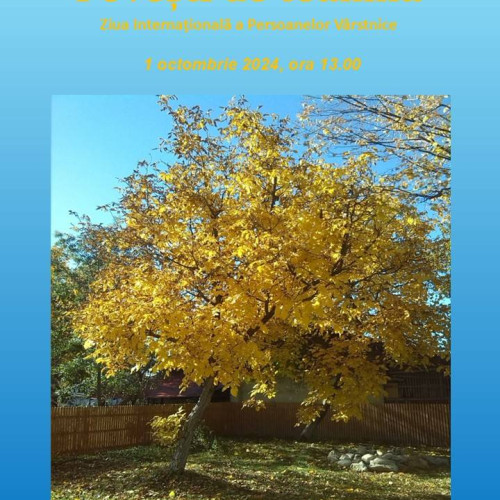 Povestea de toamnă dedicată Zilei Internaționale a Persoanelor Vârstnice