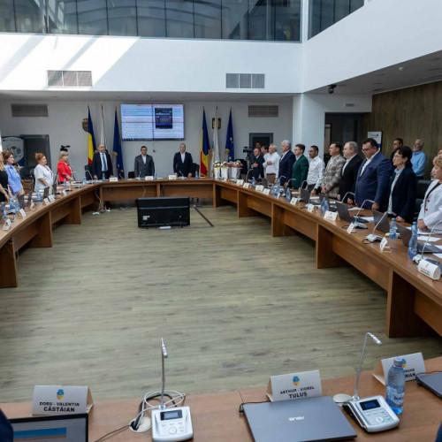 Scenă tensionată la ultima ședință a Consiliului Local din Galați