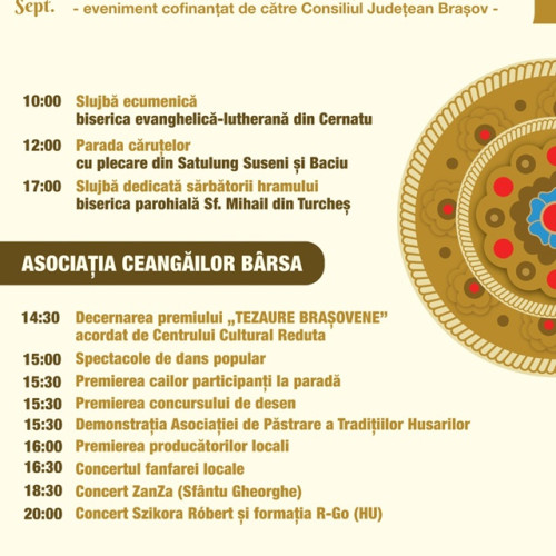 Ziua Ceangailor din Tara Barsei, sărbătorită duminică, 29 septembrie