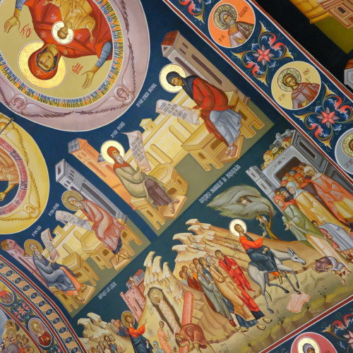 Parohia Buzeni anunță licitație pentru lucrări de pictură în tehnica fresco