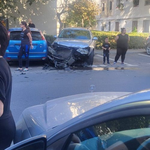 Femeie din Focșani, implicată într-un accident rutier cu șapte autoturisme