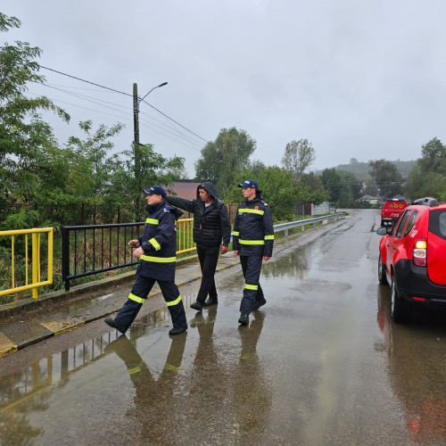 Pompierii din Botoșani verifică măsurile de intervenție în contextul avertizărilor meteo