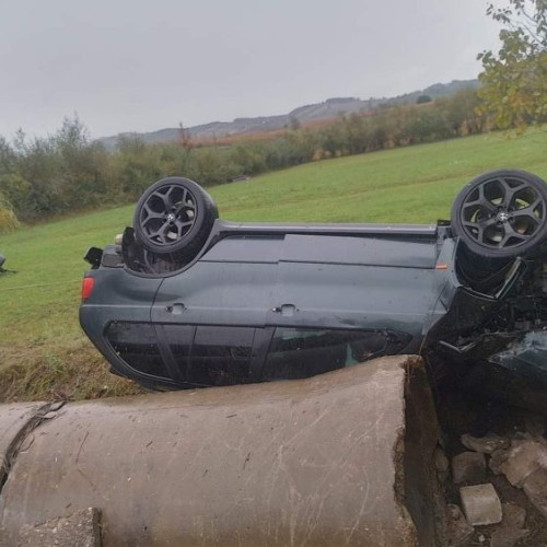Accident rutier pe DJ 109, în localitatea Lapuș