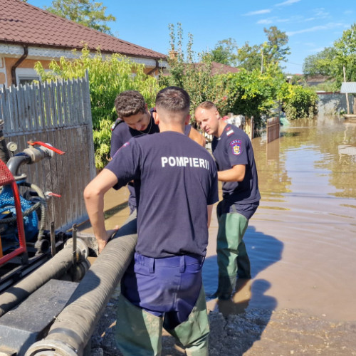 Avertizări de cod portocaliu și cod roșu în județul Galați