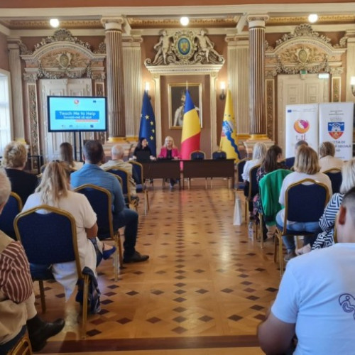 Direcția de Asistență Socială Arad a organizat un eveniment pentru promovarea proiectului "Teach Me to Help"
