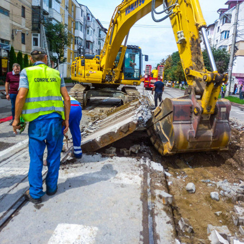 Consilierii locali din Botoșani au votat pentru desființarea dalelor de tramvai