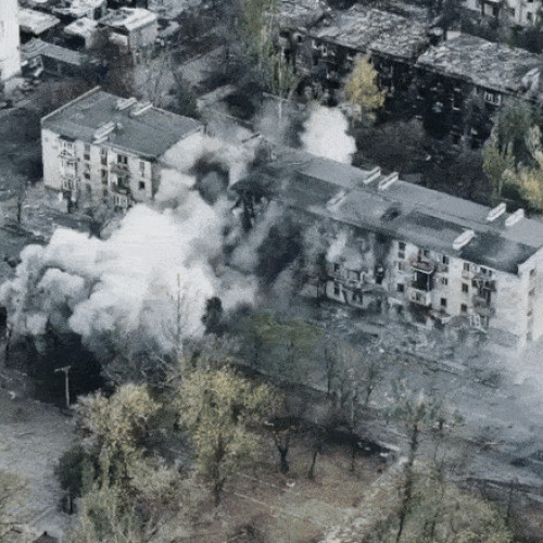 Soldații ucraineni au distrus un post rusesc în Toretk