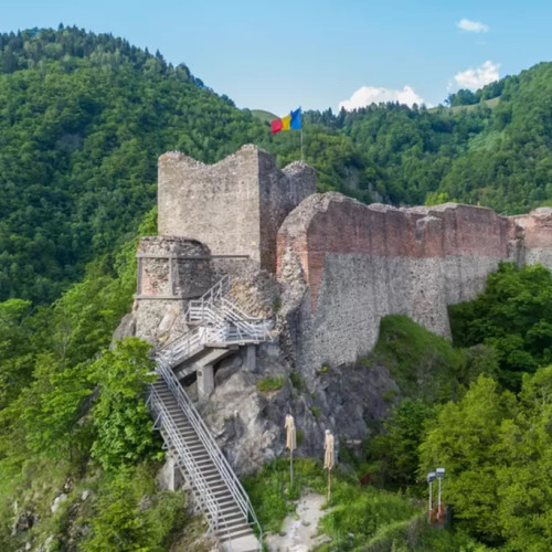 Cetatea Poienari, "adevăratul castel al lui Dracula", se redeschide după restaurare