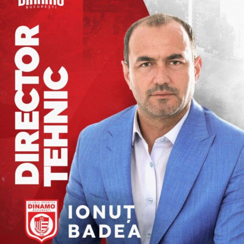 Ionuț Badea numit director tehnic al academiei de fotbal CS Dinamo