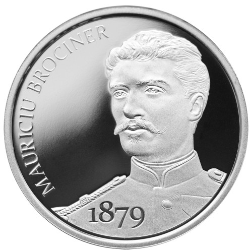 Banca Națională a României lansează o monedă din argint dedicată lui Mauriciu Brociner