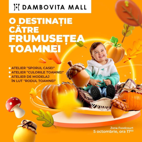 Dâmbovița Mall organizează o nouă activitate pentru copii