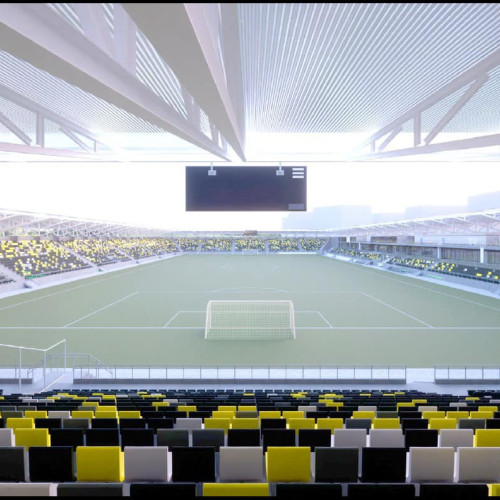 Stadionul cu 9.716 locuri, avizat de Consiliul Tehnico-Economic