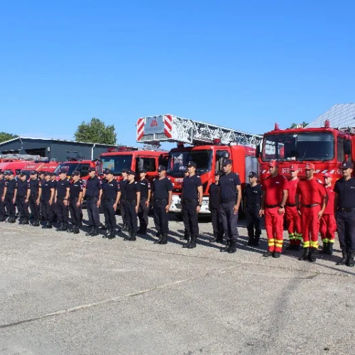 1 octombrie, zi de sărbătoare pentru pompierii din Vrancea