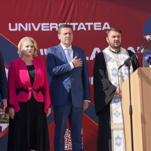 Momente emoționante la deschiderea anului universitar 2024-2025 la Universitatea „Valahia” din Târgoviște