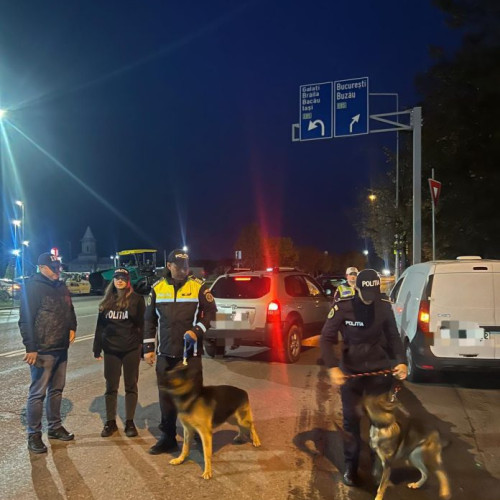Acțiune de amploare a poliției în Focșani pentru siguranța publică