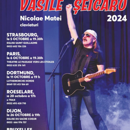 Vasile Seicaru va începe un turneu în Europa de Vest