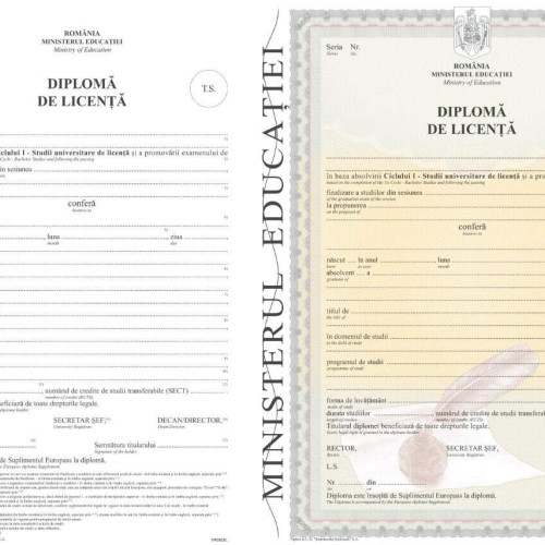 Guvernul aprobă diplomele cu cod QR pentru studenții din anul I