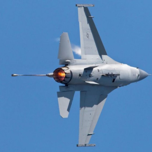 Monitorizarea situației de la granița cu România de către aeronavele F-18 și F-16