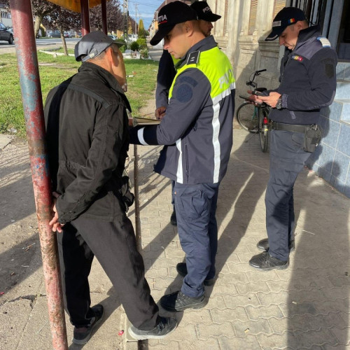 Rază de acțiune a poliției în Pecica pentru combaterea violenței stradale