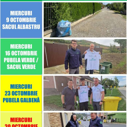 Calendarul colectării deșeurilor în Bistrița-Năsăud