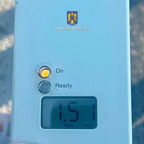 Accident rutier în Olteni: șofer de autocar depistat cu alcoolemie