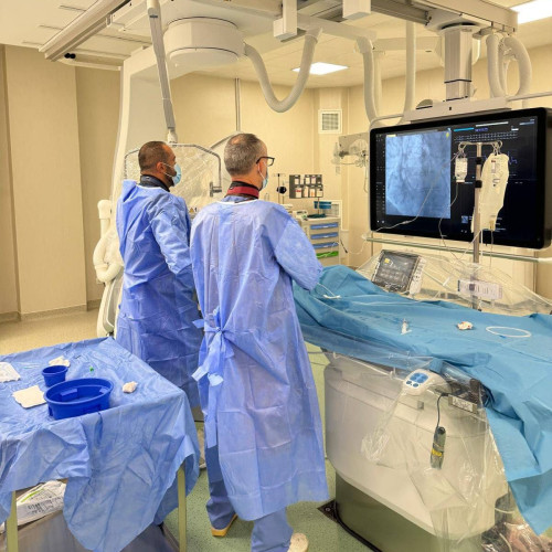 Prima coronarografie efectuată cu succes la Spitalul Județean de Urgență Târgoviște