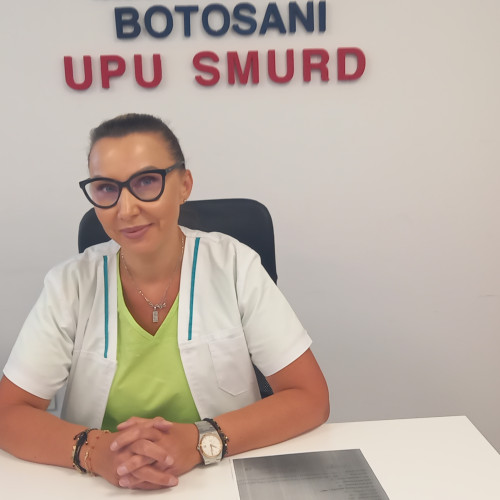 Medicul Ramona Guraliuc își dorește redresarea Spitalului Județean "Mavromati" Botoșani