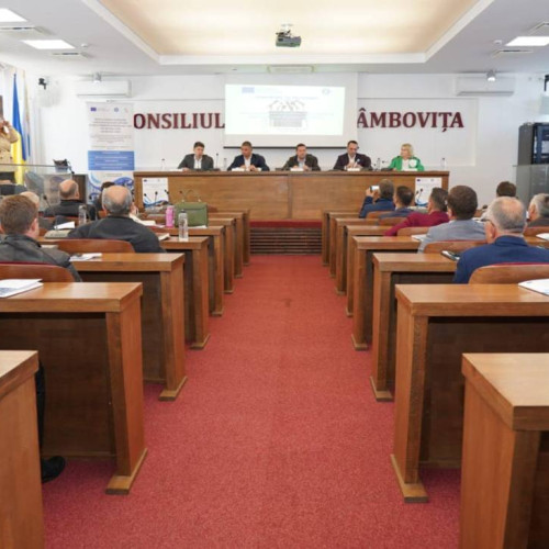 Proiectul regional de dezvoltare a infrastructurii de apă din Dâmbovița progresează în ritm constant