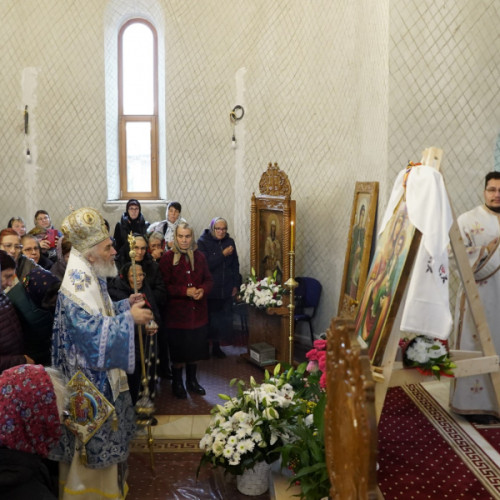 Hramul noului schit "Acoperământul Maicii Domnului și Sfântul Ierarh Luca al Crimeei" la Frumușita